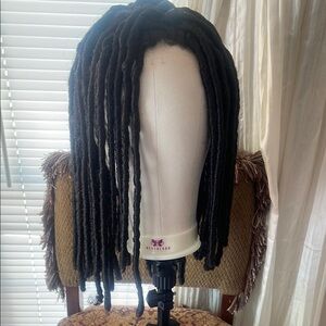 Black Dreadlock Wig